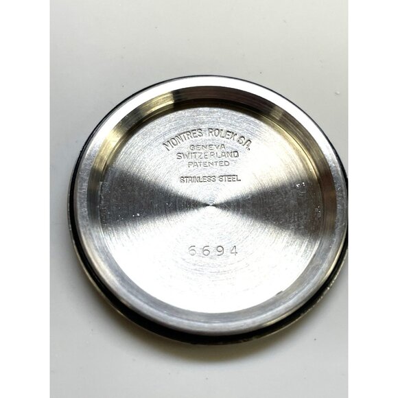 Rolex OysterDate Men's Watch 6694 Swiss Mechanical 70S Stella Green Lacquer Dial - Picture 8 of 16